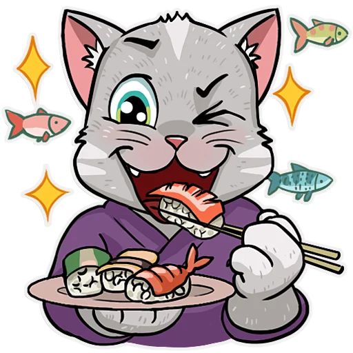 Sticker «Kamikaze Cat-7»