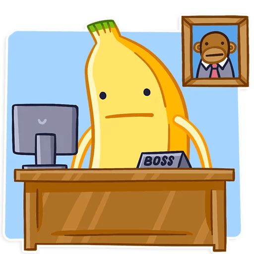 Sticker «Banana-9»
