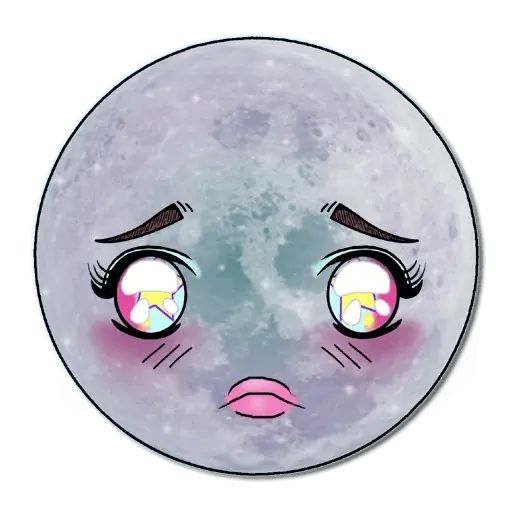 Sticker «Moon-10»