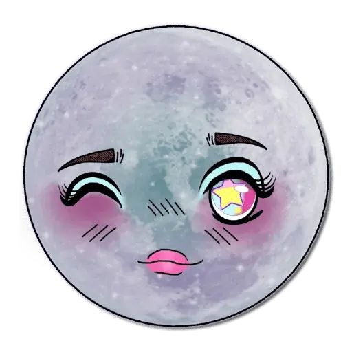 Sticker «Moon-12»