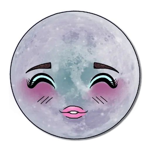 Sticker «Moon-3»