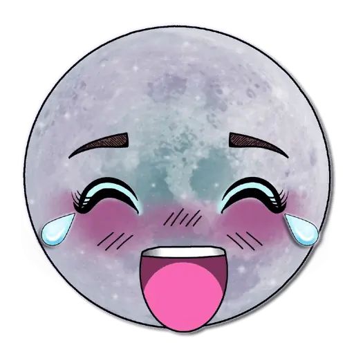 Sticker «Moon-6»