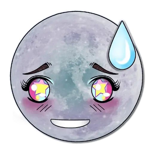 Sticker «Moon-9»