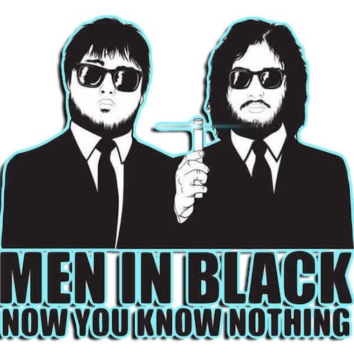 Sticker «Men In Black-7»
