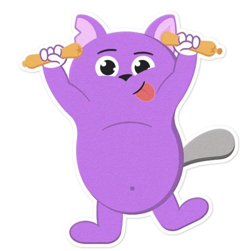 Sticker «Tobey The Cat-7»