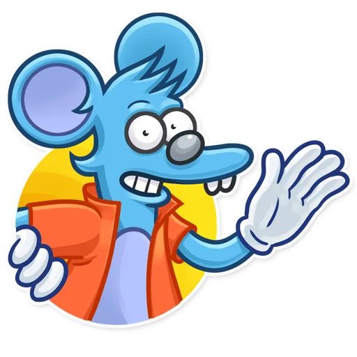 Sticker «The Itchy & Scratchy-5»