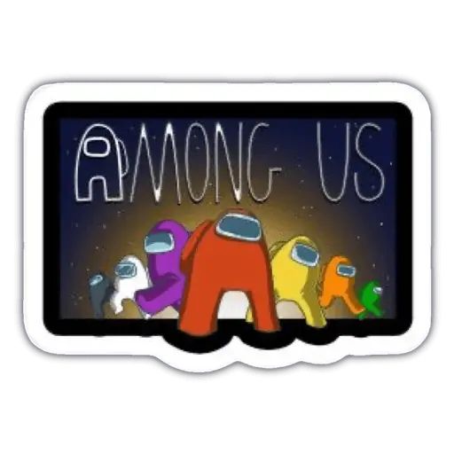 Sticker «Amoung us-8»