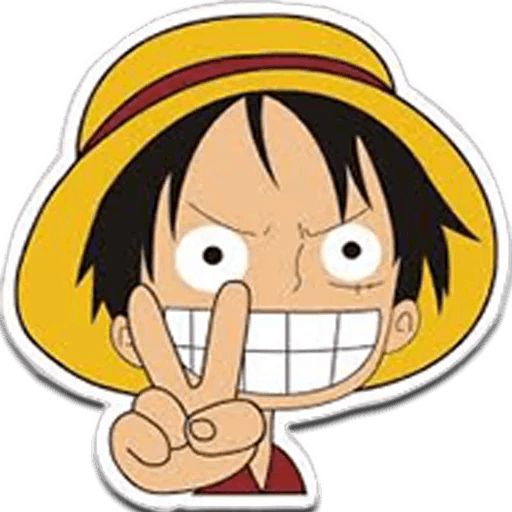 Sticker «One Piece-1»