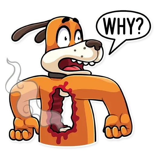 Sticker «Duck Hunt Dog-4»