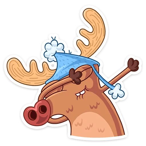 Sticker «Deer-11»
