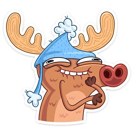 Sticker «Deer-4»
