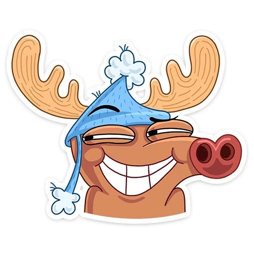 Sticker «Deer-7»