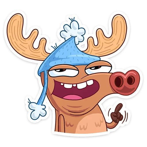 Sticker «Deer-8»