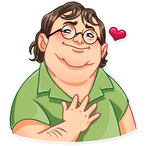 Sticker «Gabe Newell-6»