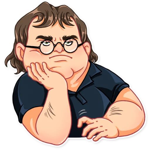 Sticker «Gabe Newell-9»