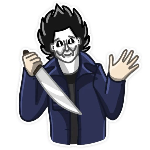 Sticker «Mike Myers-1»