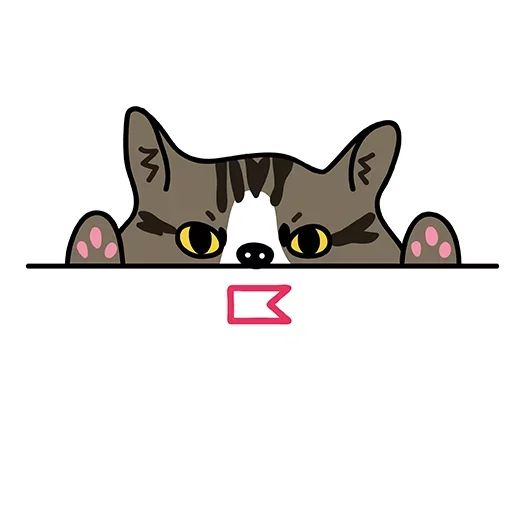 Sticker «Cats And Dogs-8»