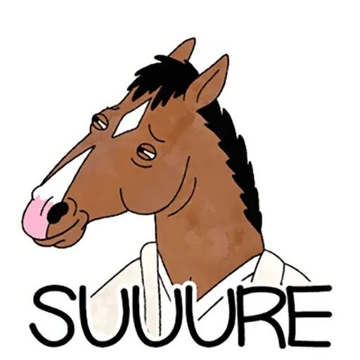 Sticker «Bojack Horseman-4»
