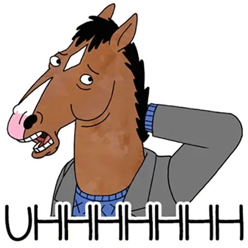 Sticker «Bojack Horseman-6»