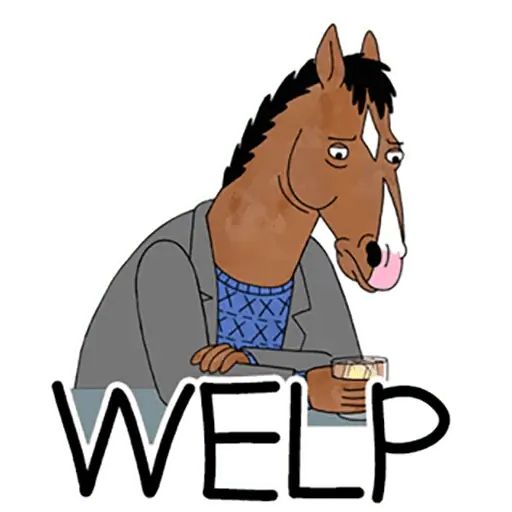 Sticker «Bojack Horseman-7»