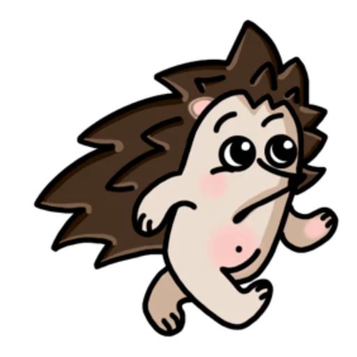 Sticker «Hedgehog-11»