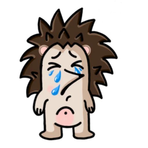 Sticker «Hedgehog-12»