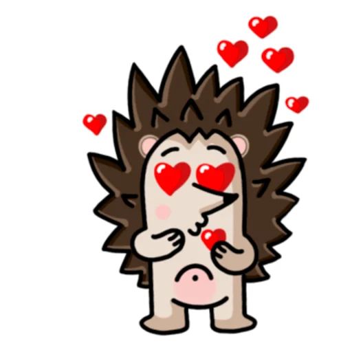 Sticker «Hedgehog-2»