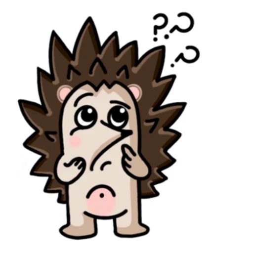 Sticker «Hedgehog-3»
