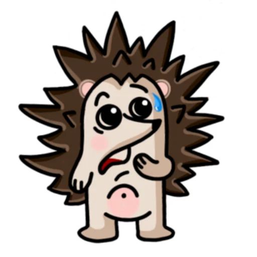 Sticker «Hedgehog-7»