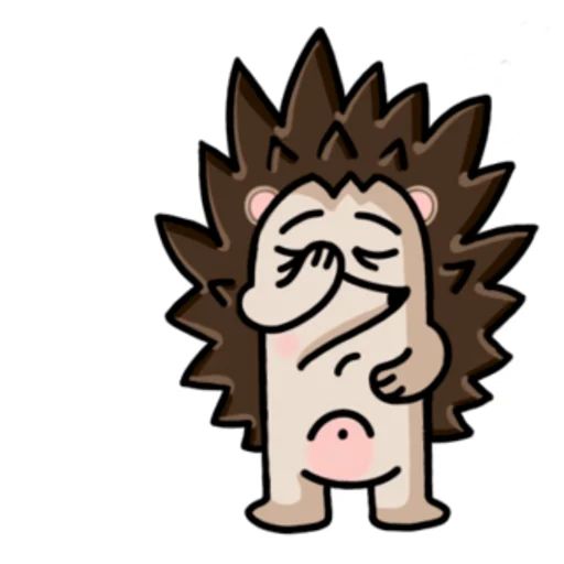 Sticker «Hedgehog-8»