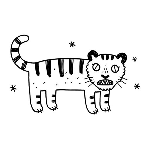 Sticker «Skin Cat-1»