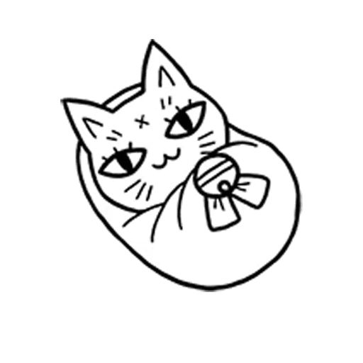 Sticker «Skin Cat-2»