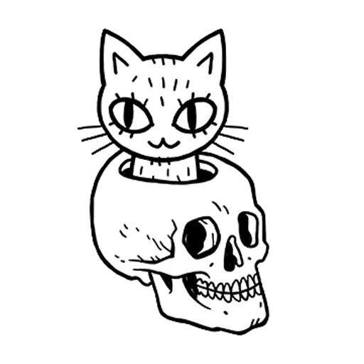Sticker «Skin Cat-7»