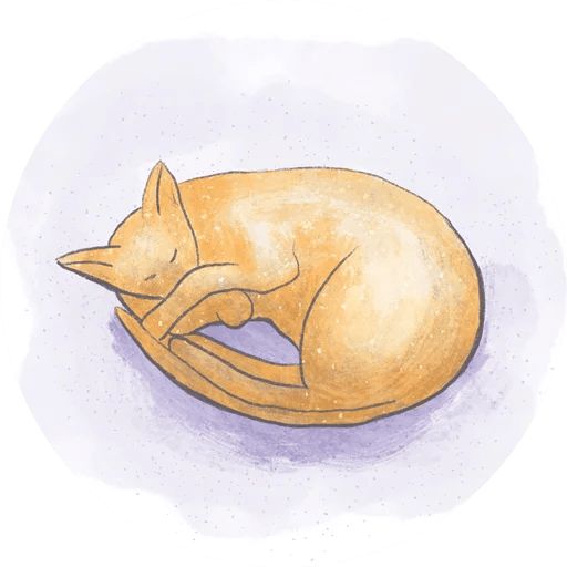 Sticker «Cats in Circle-6»