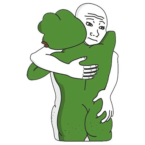 Sticker «Pepe And Feels Guy-10»