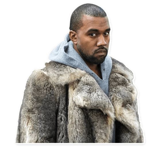 Sticker «Kanye West-12»