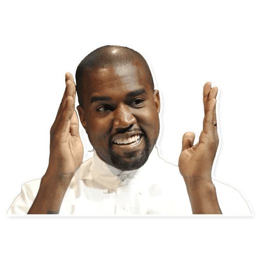 Sticker «Kanye West-3»