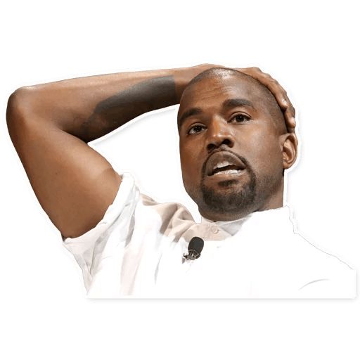Sticker «Kanye West-4»