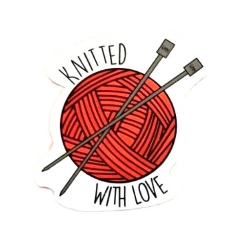Sticker «knitting-2»