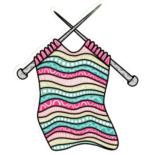 Sticker «knitting-3»