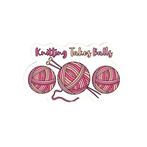 Sticker «knitting-6»