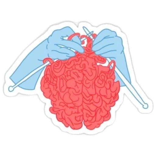 Sticker «knitting-9»