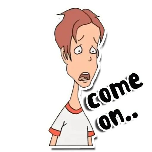 Sticker «What's with Andy?-4»