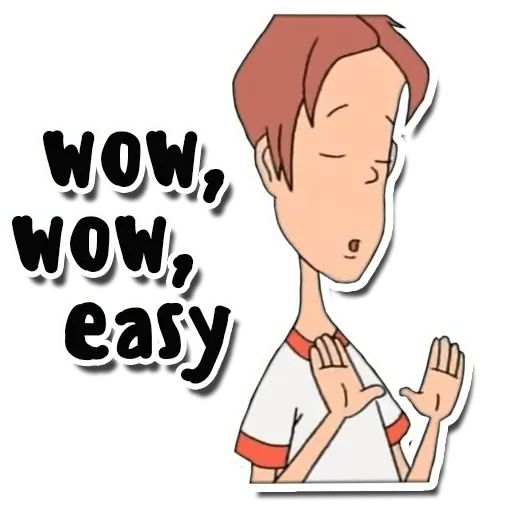 Sticker «What's with Andy?-5»