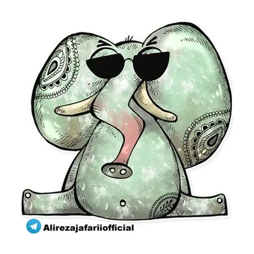 Sticker «Elephant-1»