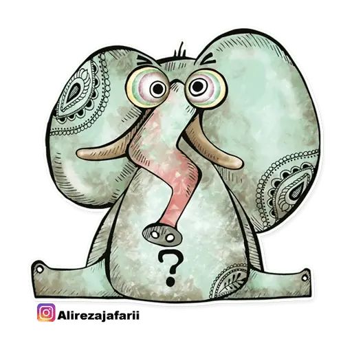 Sticker «Elephant-6»