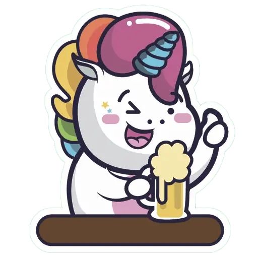 Sticker «Unicorn-1»