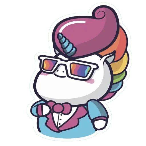 Sticker «Unicorn-2»