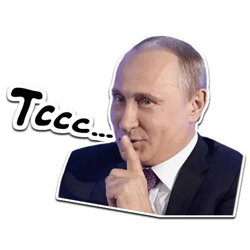 Sticker «Putin-10»