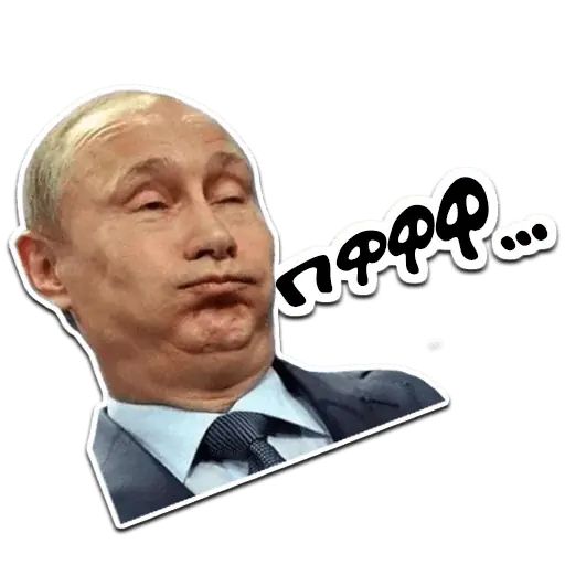 Sticker «Putin-3»